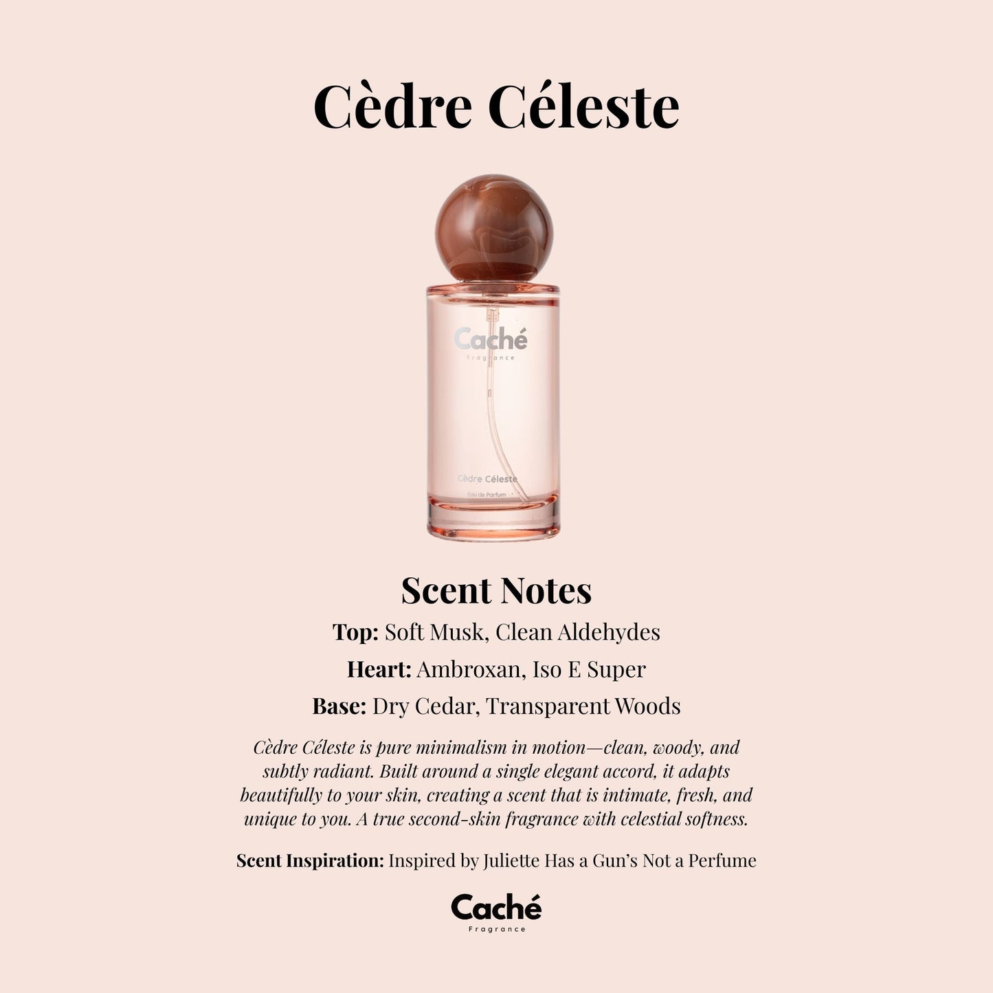 Caché - Cèdre Céleste Perfume