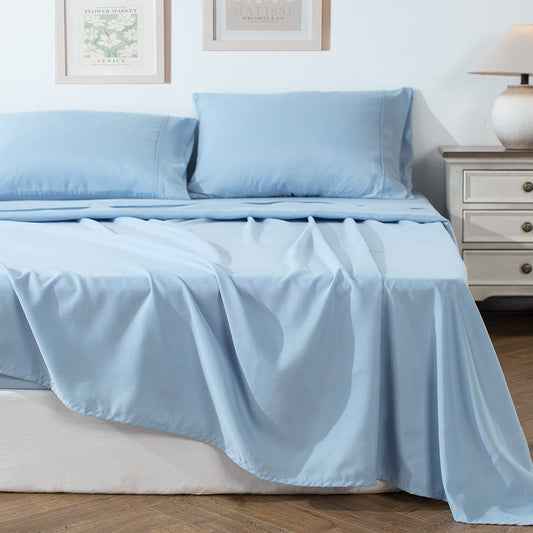 Soft Sheet Bedding Set in Deep Pocket, Hypoallergenic and Breathable, Room Decor, Graduation Gifts