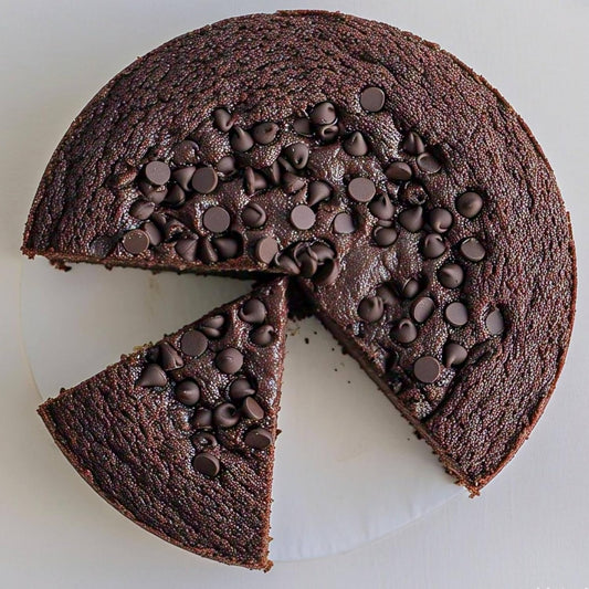 CHOCOLATIER Gluten Free & Dairy Free Dark Chocolate Cake - Luxurious 9 Inch 2.9 lbs Gourmet Gift, Handcrafted with Fresh Natural Ingredients, No Preservatives, Ideal for Celebrations and Birthdays