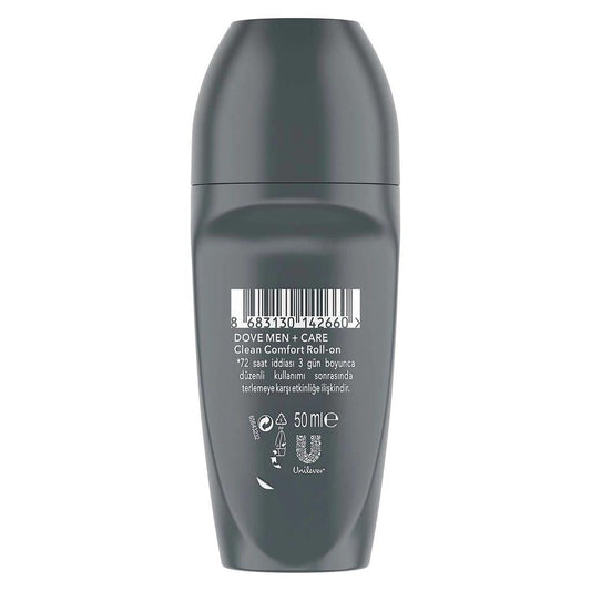 Dove Men +Care Clean Comfort Deodorant Roll-On 50 ml