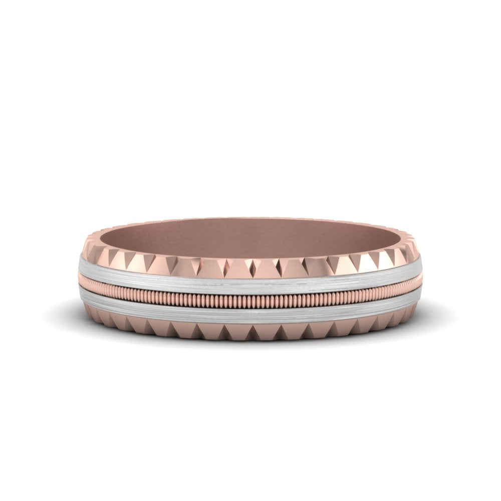 Milgrain Chiseled Band