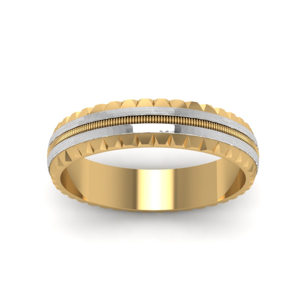 Milgrain Chiseled Band