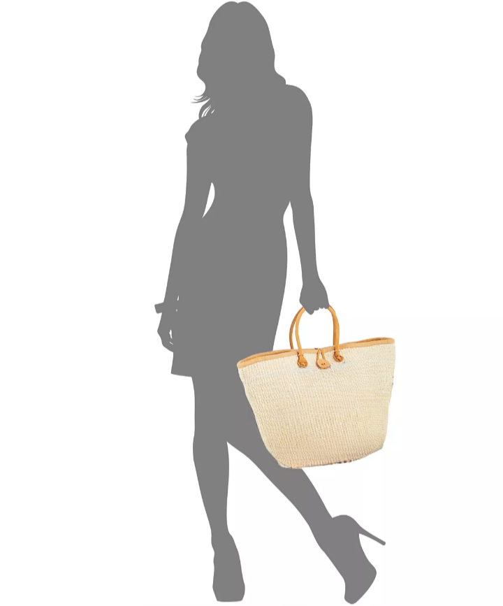 Balance Flow Handmade Sisal Straw Basket Tote