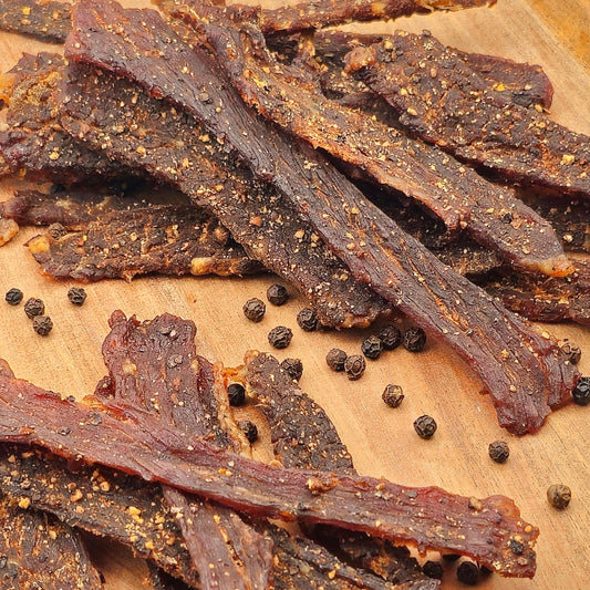 Black Pepper-Garlic Premium Beef Jerky