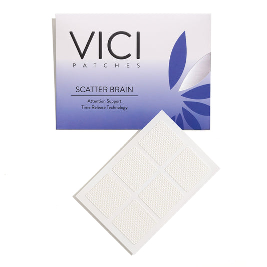Scatter Brain Topical Body Patch For Mental Focus Boost