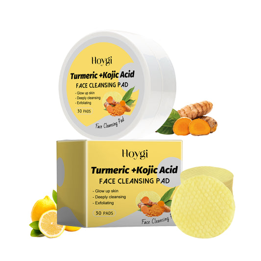 Turmeric Acid Cleansing Pad Gently Cleans Facial Pores Moisturizes Refreshing