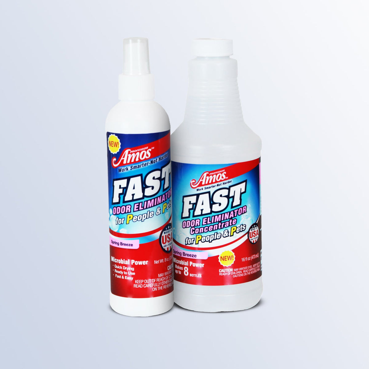 Professor Amos Fast Microbial Odor Eliminator Concentrated Kit 16oz. - FINAL QUANITITIES