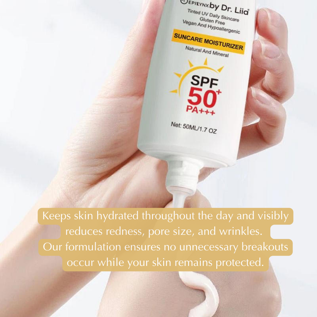 SPF 50 Mineral Moisturizer – Hydrating, Vegan & Sensitive-Skin Friendly