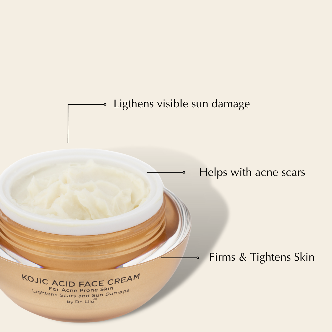 Pore Refining & Brightening Kojic Acid Skincare Set – Vegan, Hypoallergenic Duo