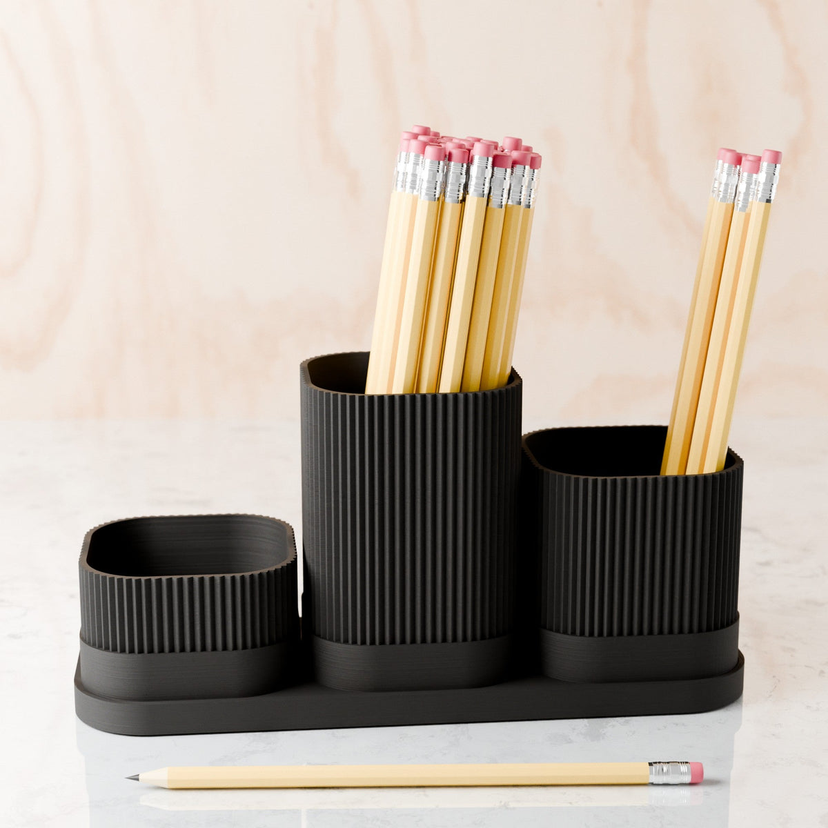 3 Piece Pencil Holder