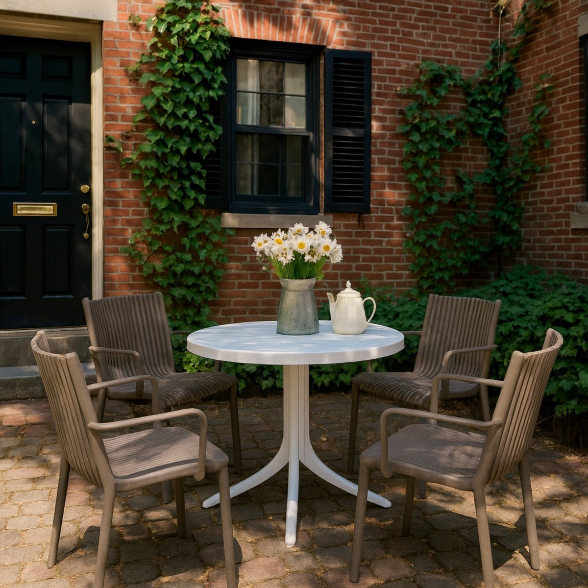 Summer 4pcs Warm Patio Furniture Set