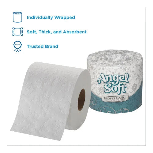 Angel Soft® Premium Toilet Paper, 2-Ply, 450 Sheets, 20 Rolls (16620)