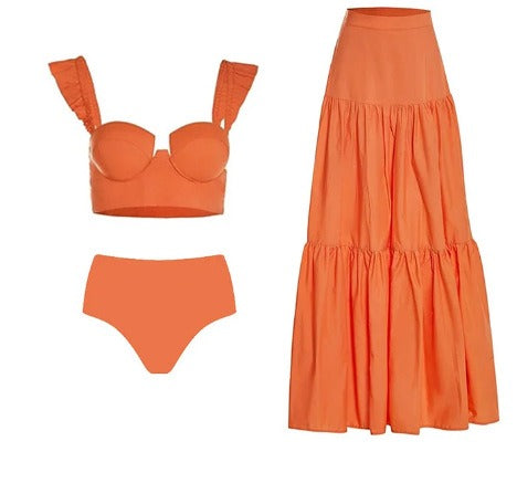 Bikini swimsuit European and American sexy Amazon hot selling swimsuit sexy