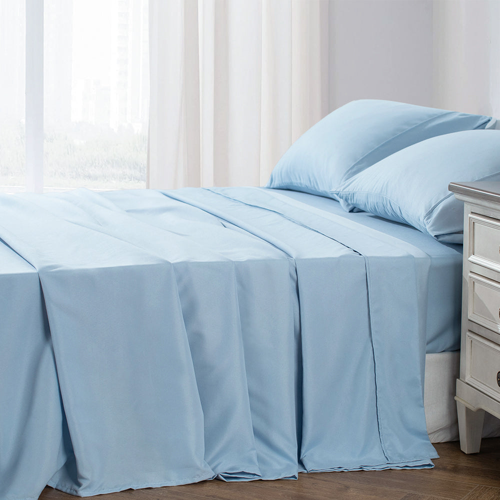 Soft Sheet Bedding Set in Deep Pocket, Hypoallergenic and Breathable, Room Decor, Graduation Gifts