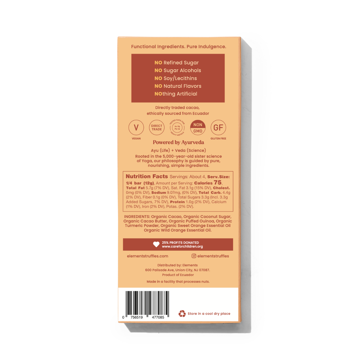 Orange Crunch Chocolate