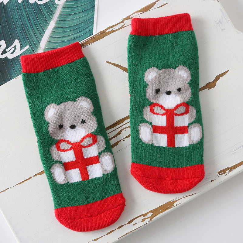 New cotton Christmas socks for children