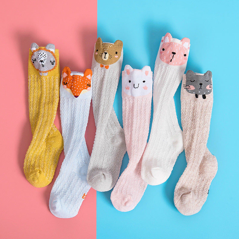 Baby stockings summer thin anti-mosquito over the knee socks