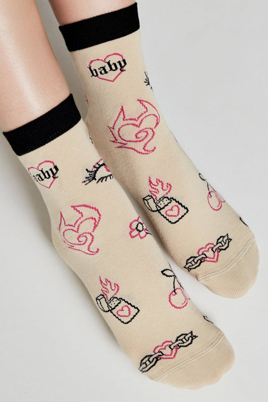 Cotton Socks Conte Happy 605 - Baby Love