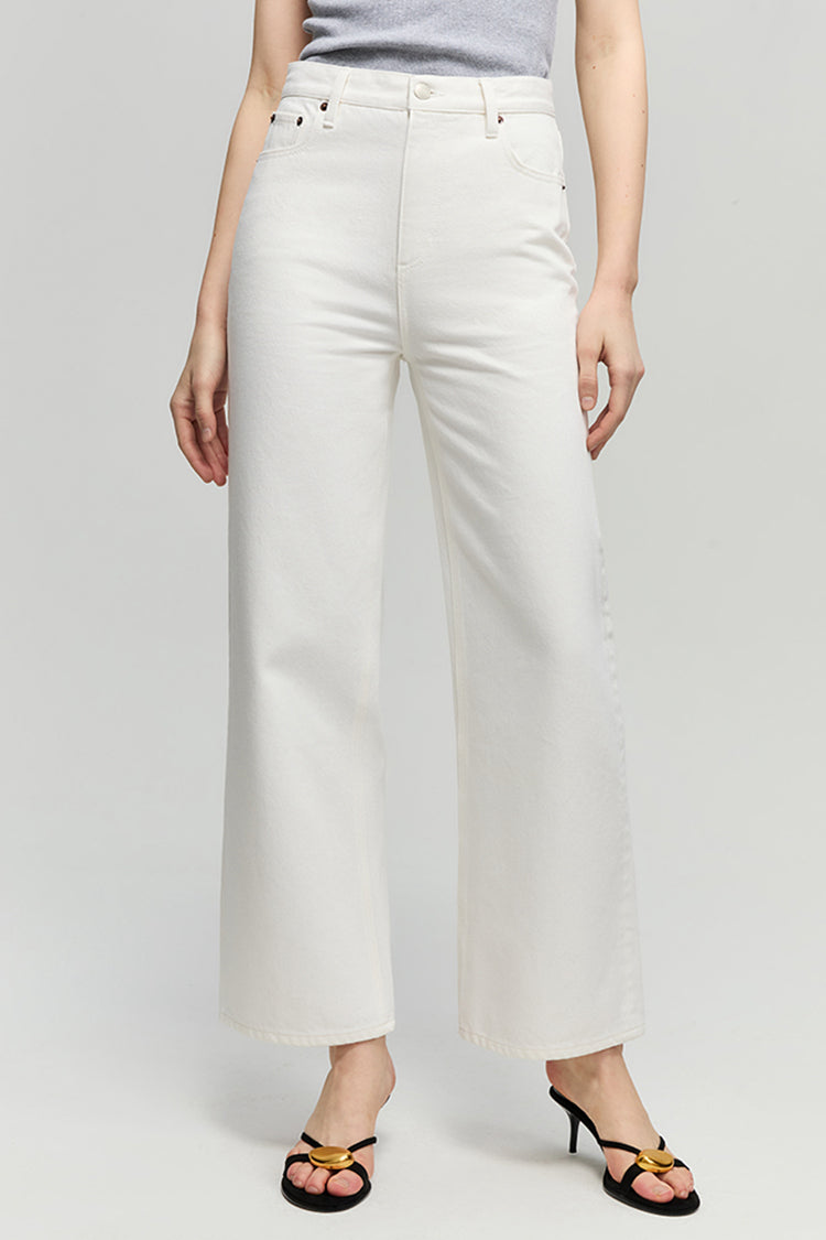 The City Crop Wide Jeans HJ009