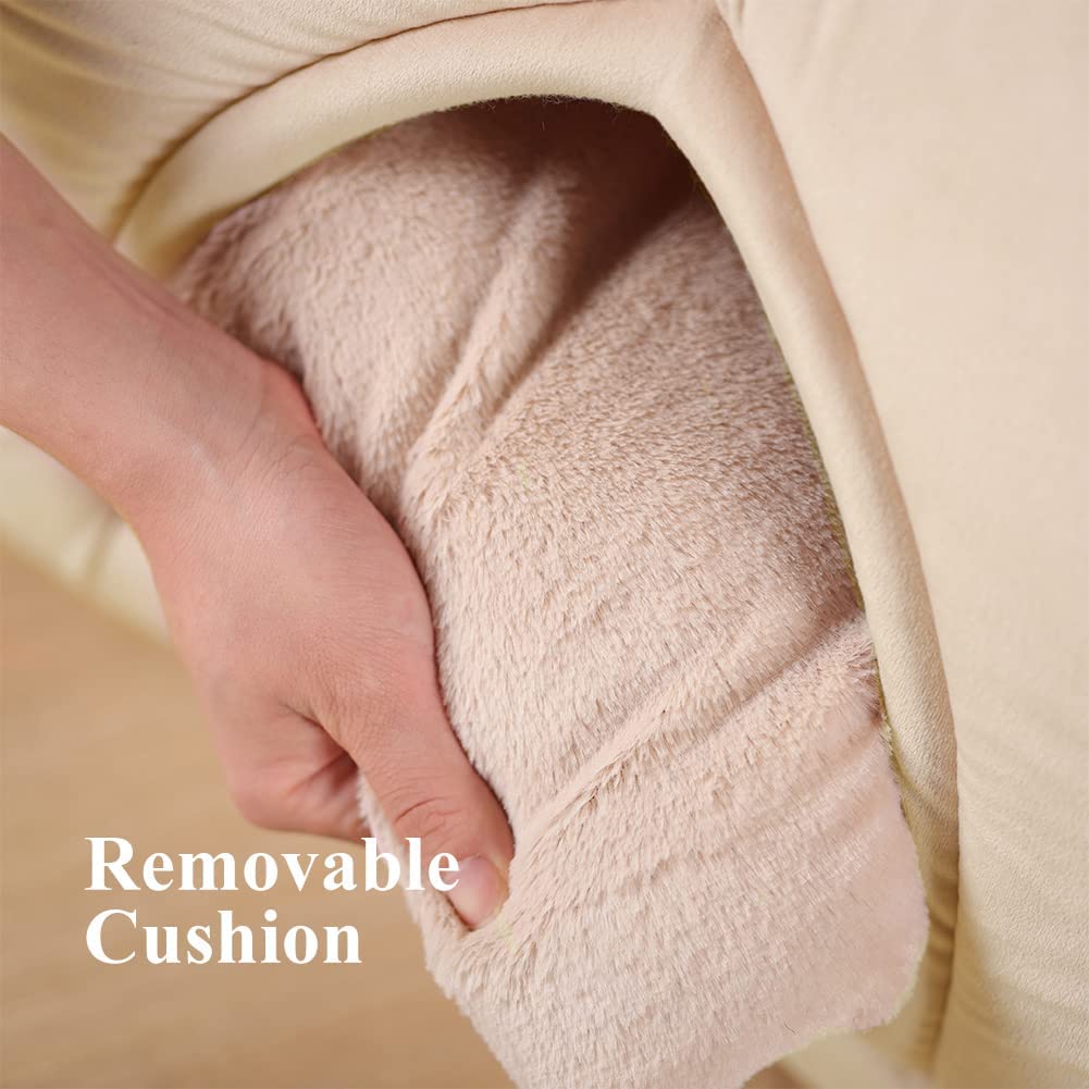 Cat Bed, Lovely Tent with Removable Washable Pillow Cushion
