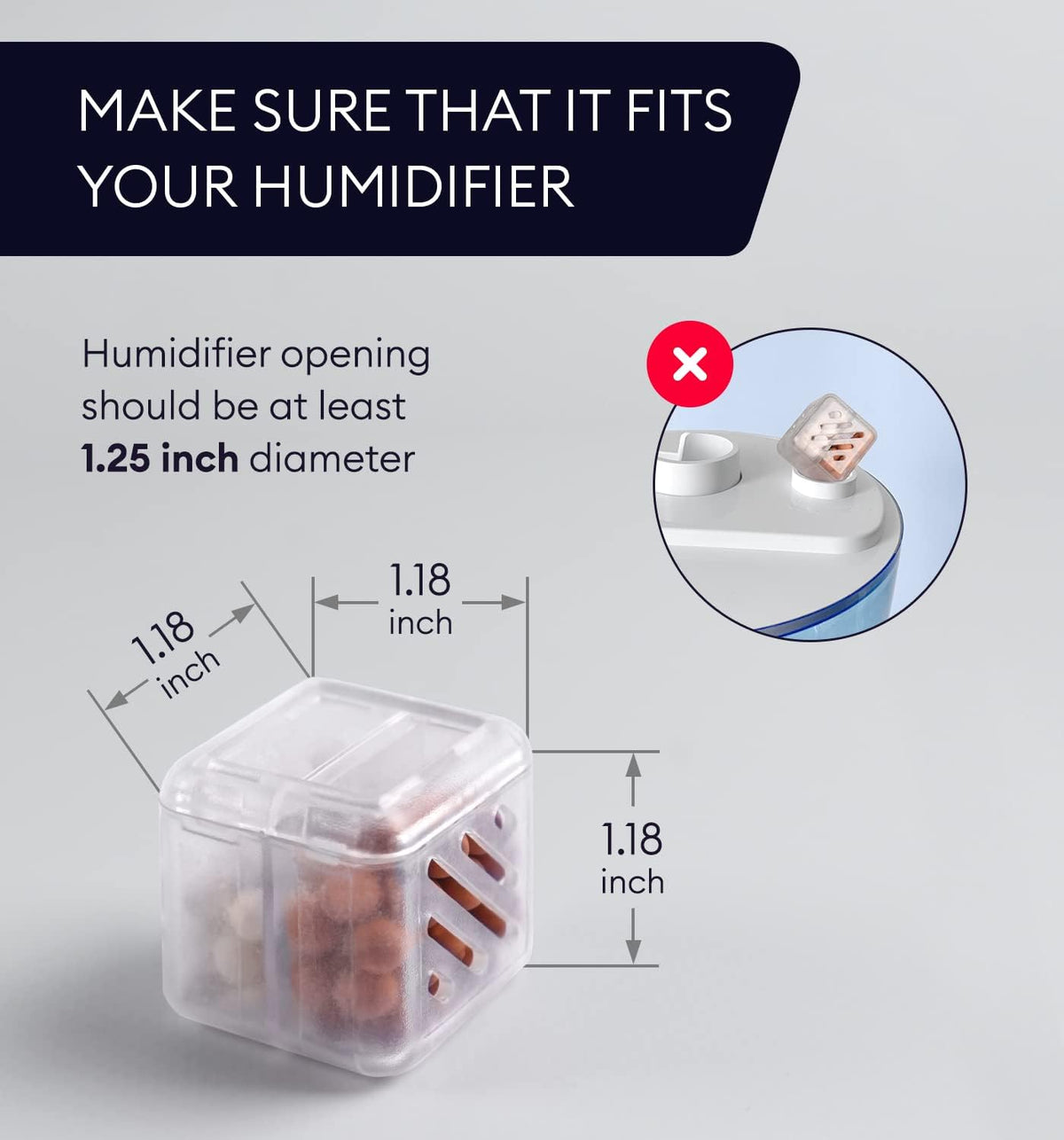Humidifier Water Cartridge (5 pcs.)