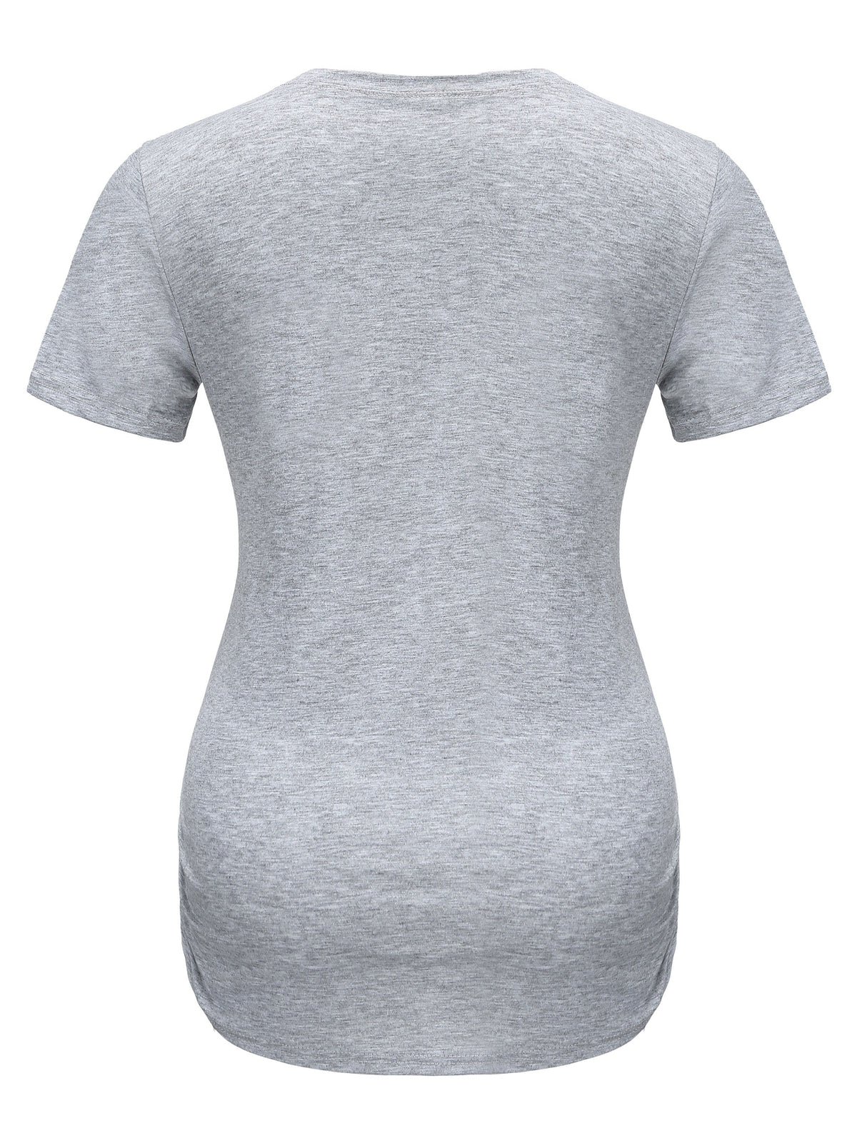 Maternity Casual Cartoon Cute Footprint Print Short Sleeve Slim Fit T-shirt For Summer Pregnancy Gift