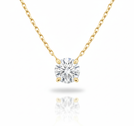 Alira Solitaire Necklace