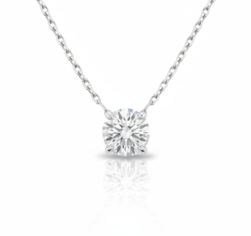 Alira Solitaire Necklace