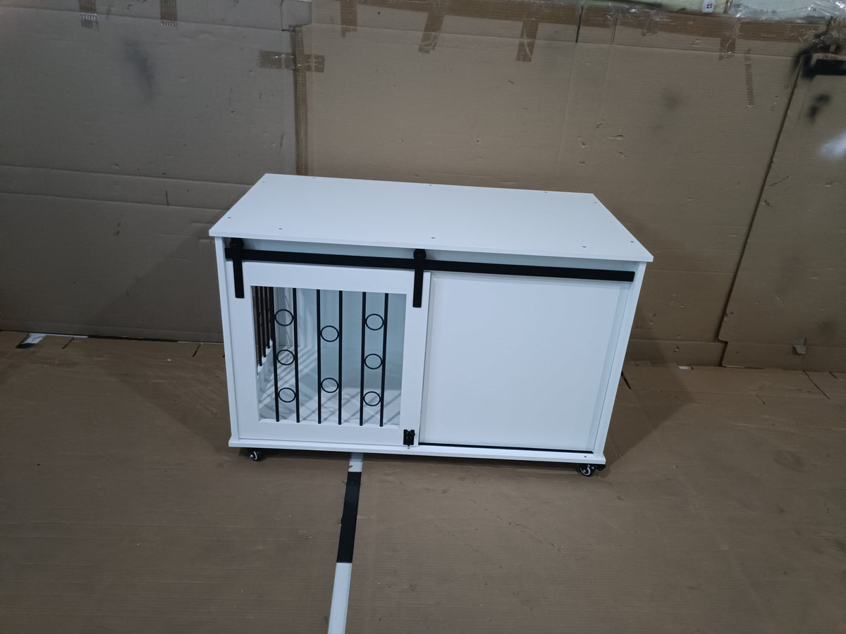39.37'' Modern Wooden Dog Crate Furniture