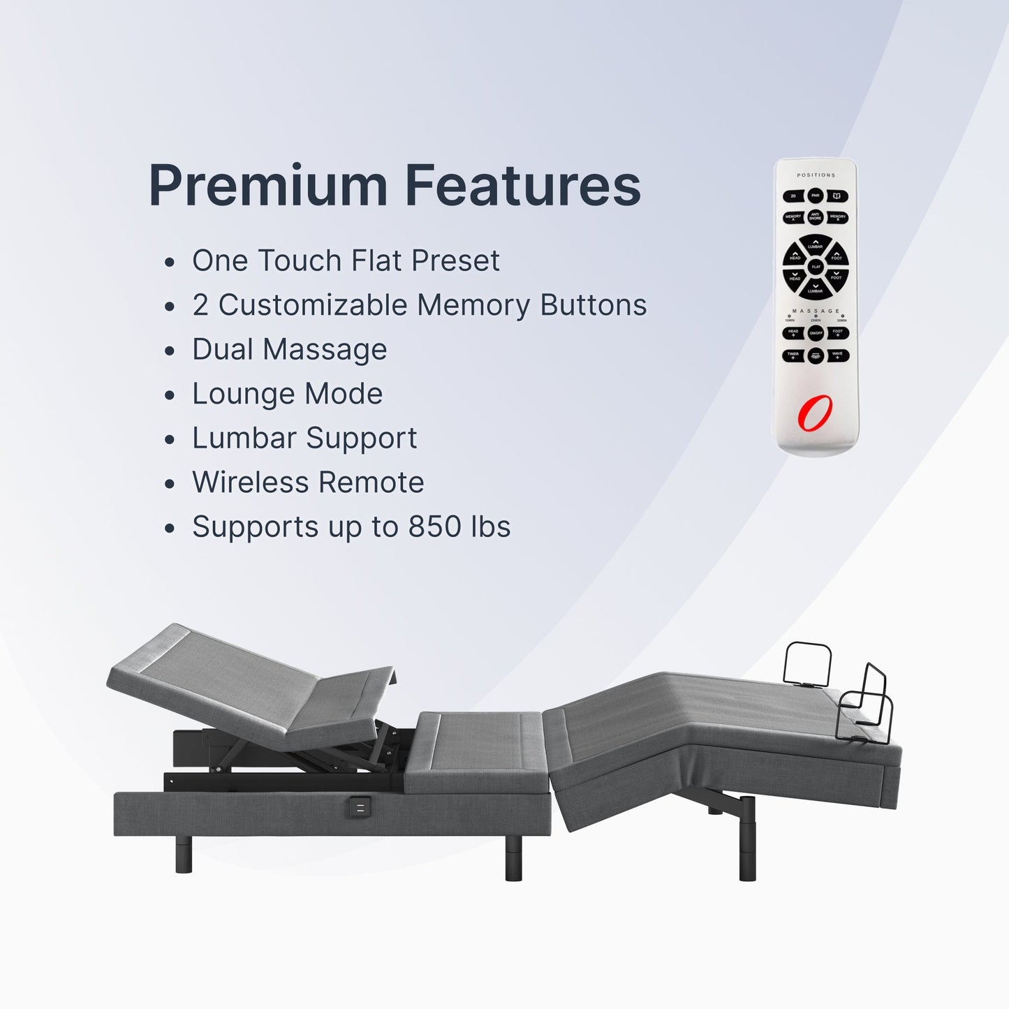 Falcon II Adjustable Bed Frame