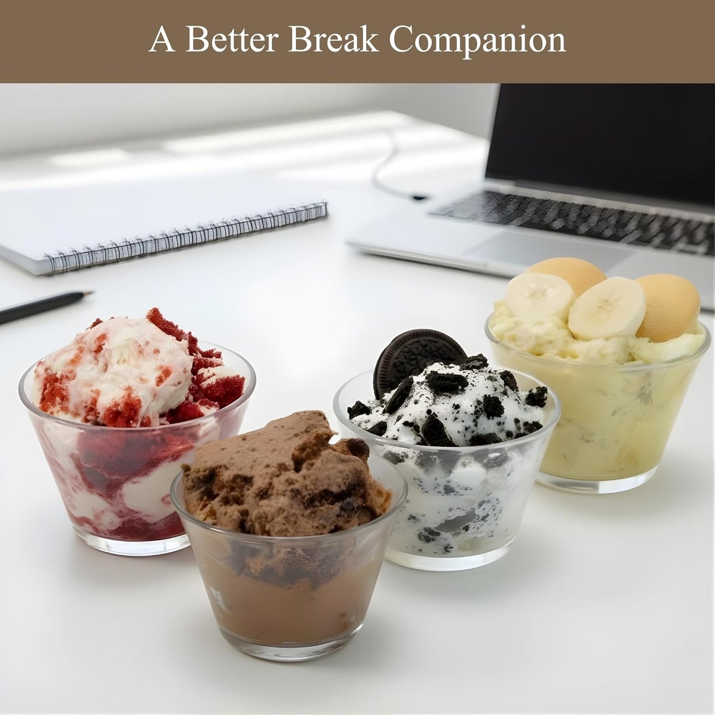 Sugar Free Cake 4 Sampler: Cookies & Cream, Chocolate, Blueberry & Pineapple 3.7 lbs No Added Sugar Keto & Diabetic friendly