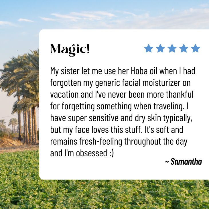 Hoba | Pure Jojoba Oil Cleanser & Moisturizer