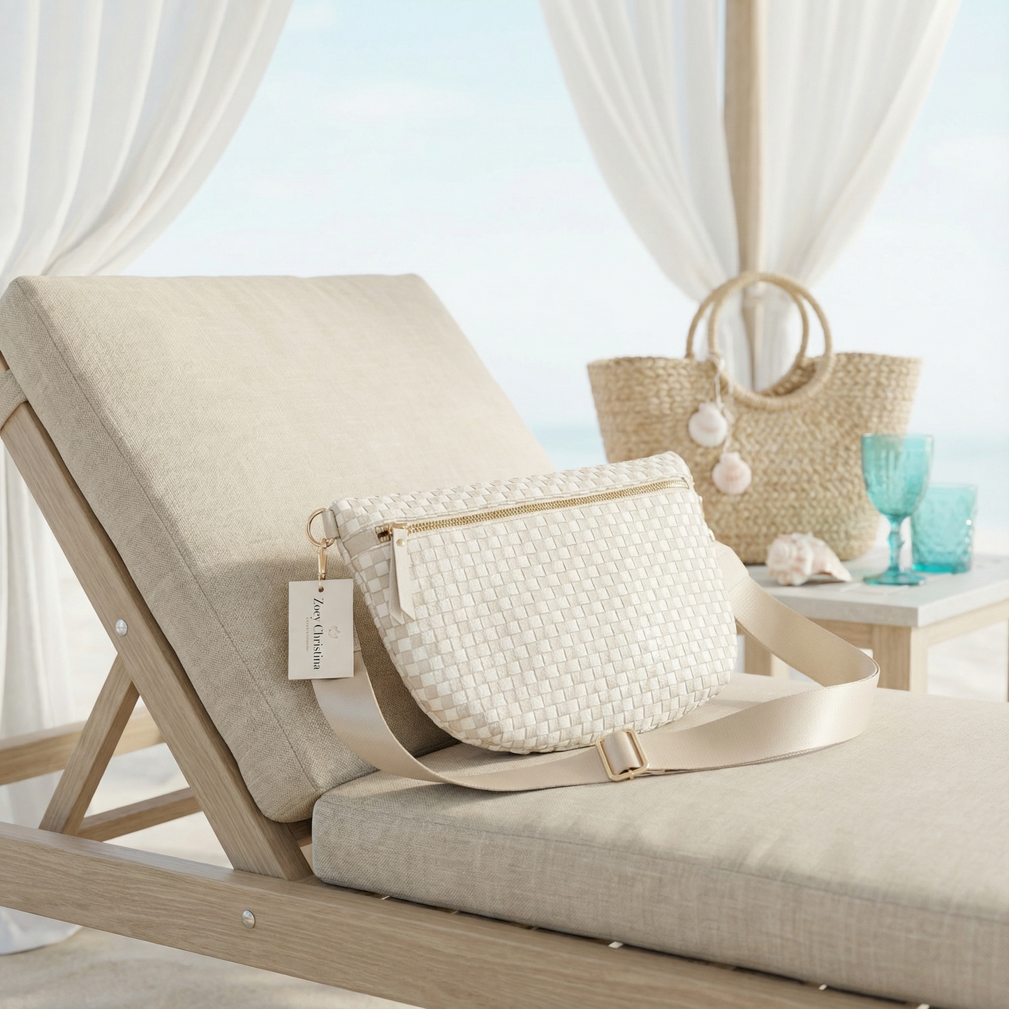 Madison Crossbody • Brides Beach Club Purse • Wedding Weekend Bag • Bachelorette Gift Bag