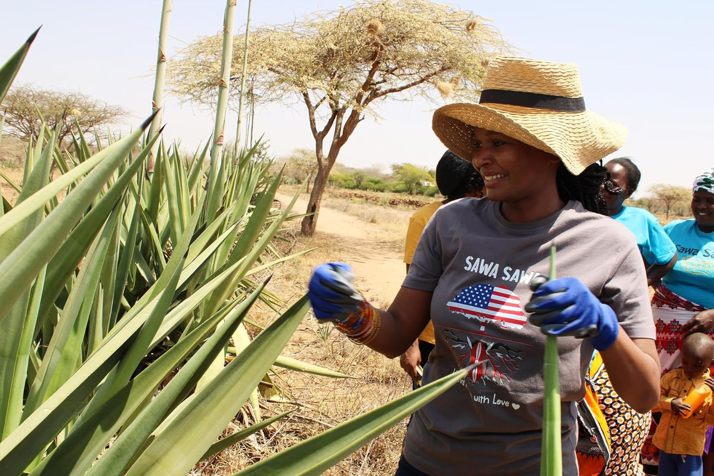 Balance Flow Handmade Sisal Straw Basket Tote