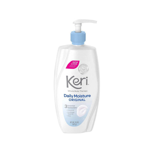 Keri Daily Dry Skin Therapy Moisture Original Body Lotion, 20 Oz
