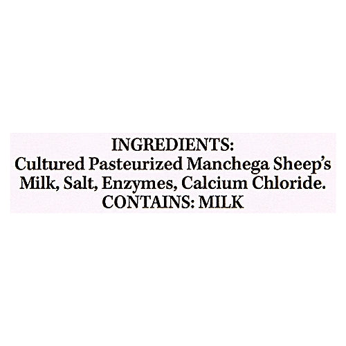 12 Month Manchego
