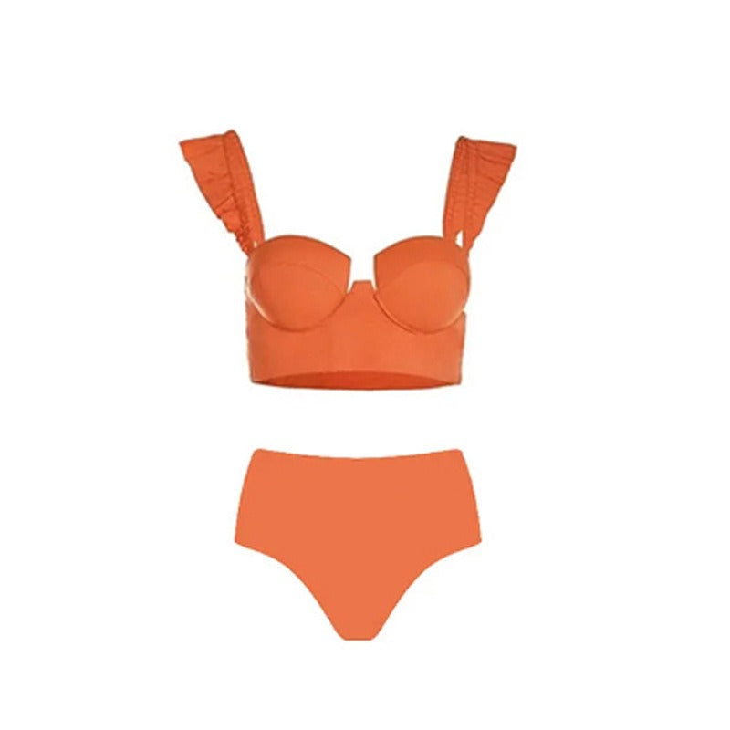 Bikini swimsuit European and American sexy Amazon hot selling swimsuit sexy