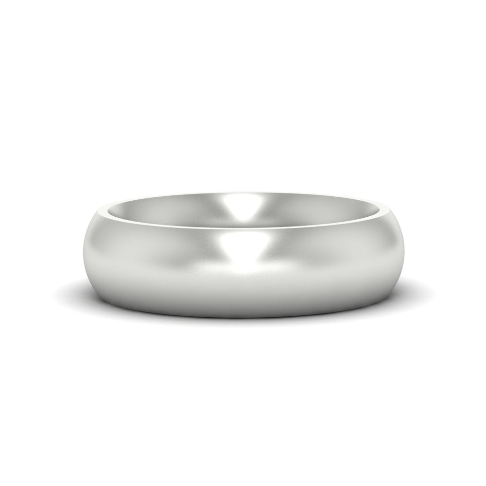Minimalist 4mm Mens Wedding Band