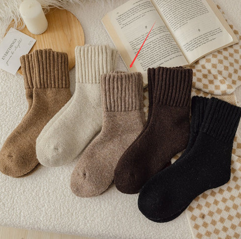 Wool Socks Children Tube Socks Winter Thickening