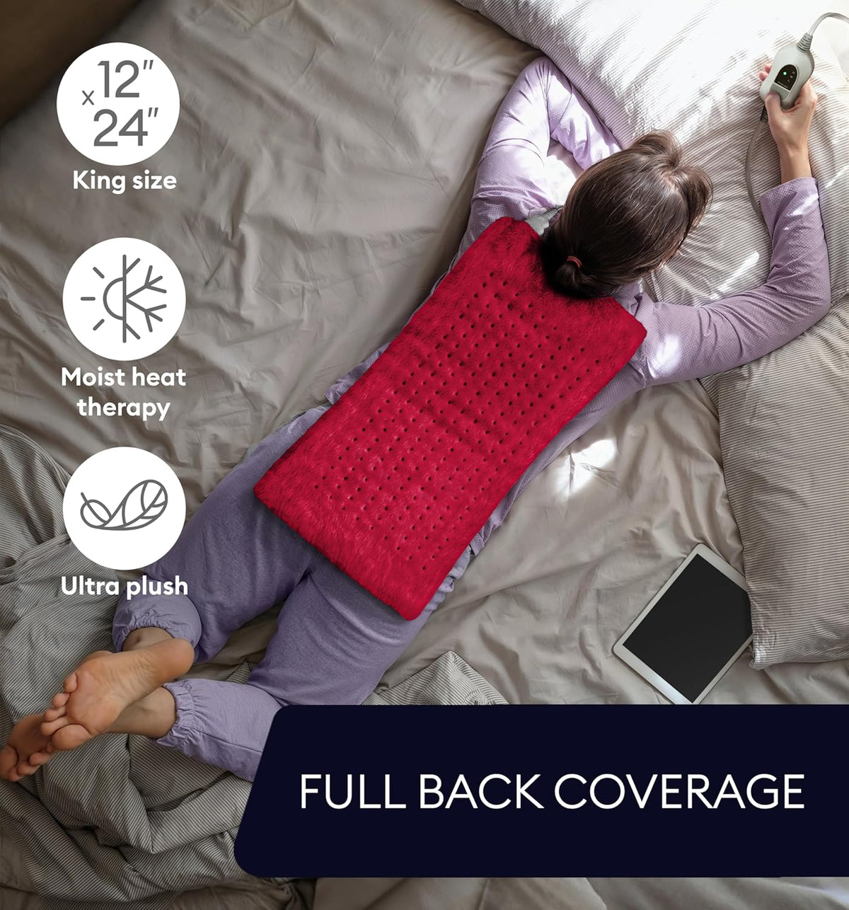 Heating Pad XL, Viva Magenta