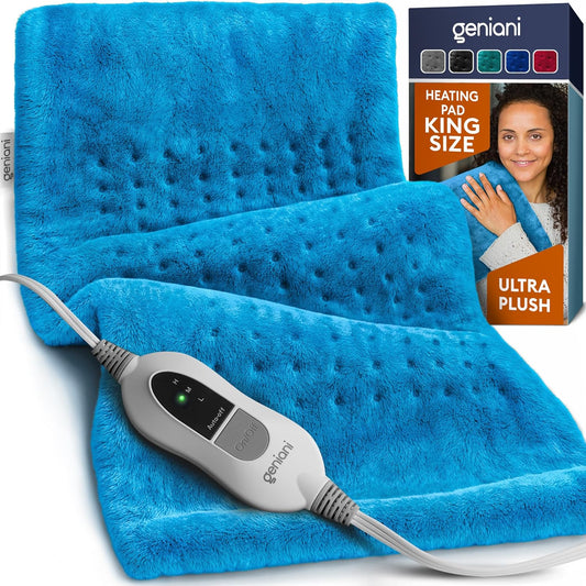 Heating Pad XL, Aqua Blue