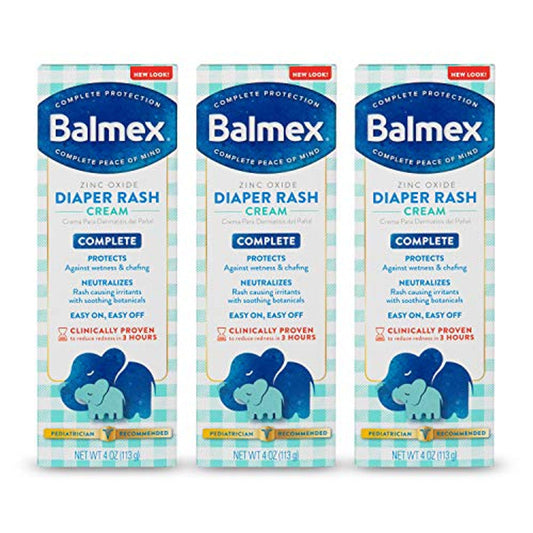 Balmex Complete Protection Diaper Rash Cream, Advanced Formula