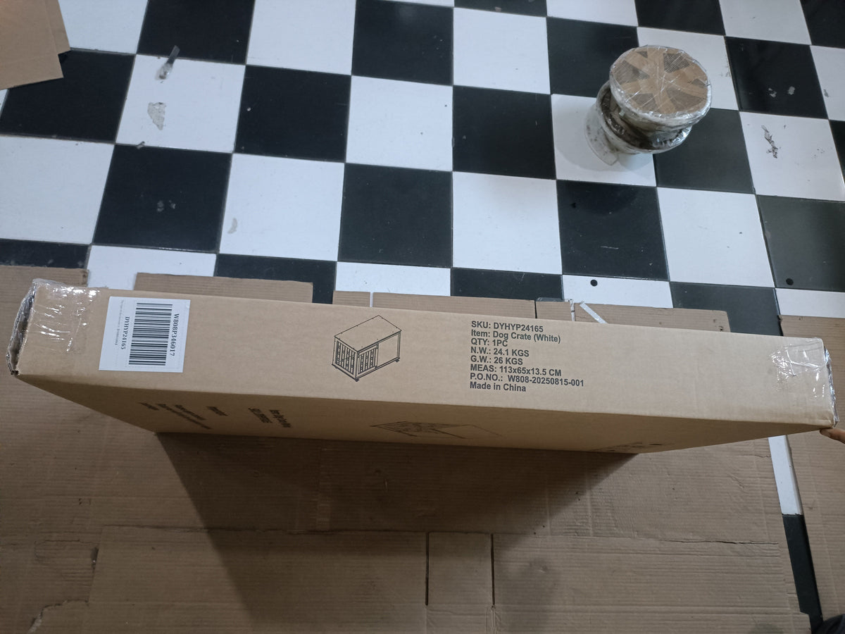 39.37'' Modern Wooden Dog Crate Furniture