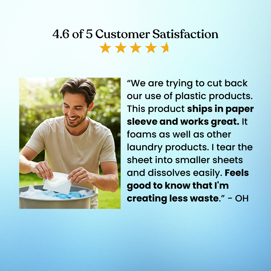 SLS-Free Laundry Detergent for Sensitive Skin