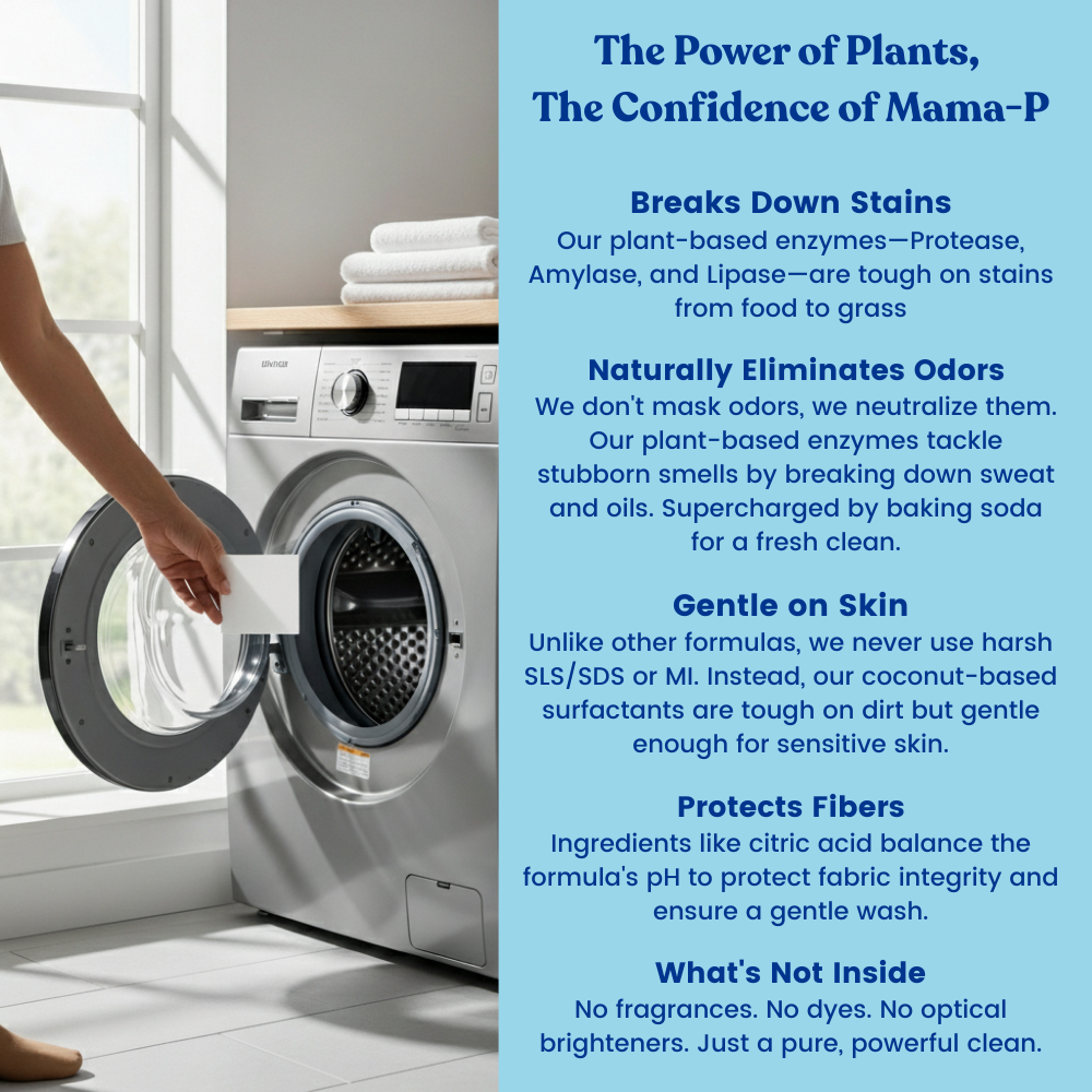 SLS-Free Laundry Detergent for Sensitive Skin