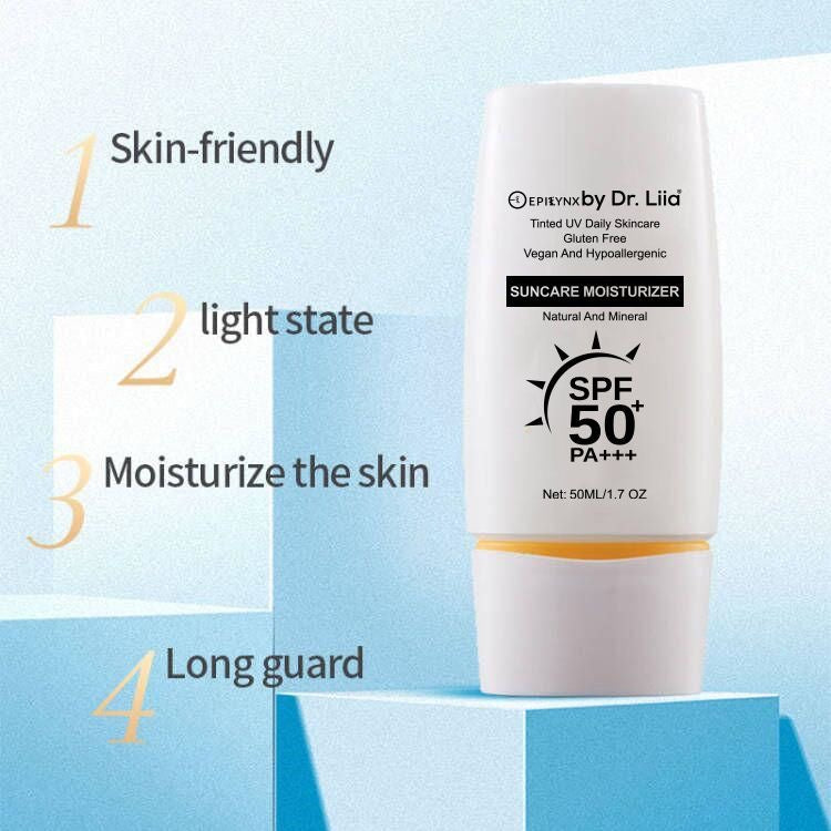 SPF 50 Mineral Moisturizer – Hydrating, Vegan & Sensitive-Skin Friendly