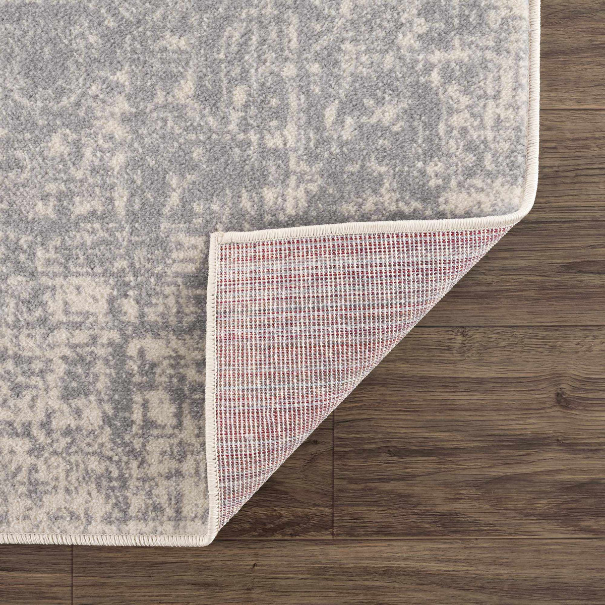 Peeta Gray Medallion Area Rug