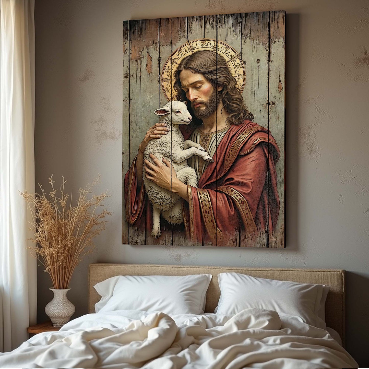 Jesus The Good Shepherd Wall Art