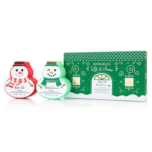 Let It Snow | Holiday Snowman Body Wash Gift Set