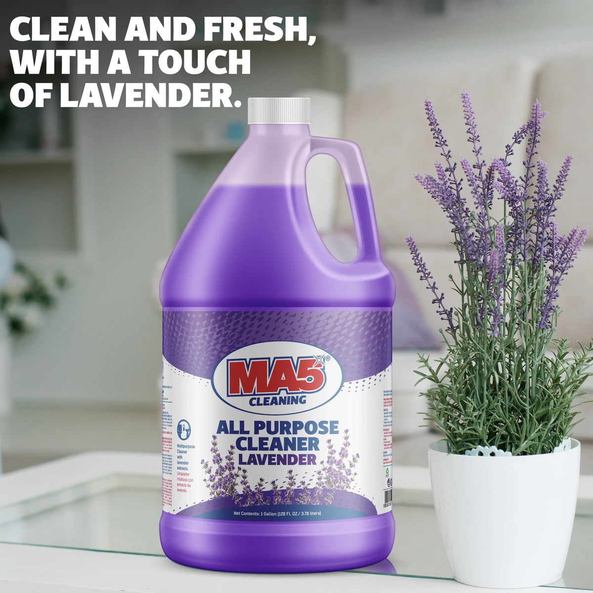 MA5X Lavender All-Purpose Cleaner | Non-Toxic, Multi-Surface Formula